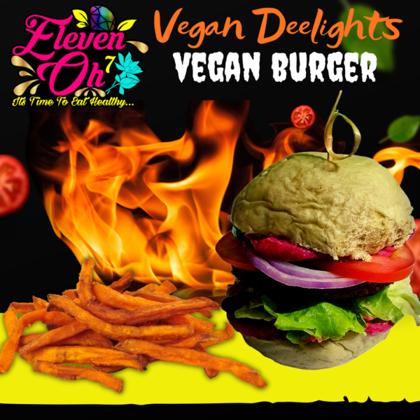 vegan deelights veggie burger